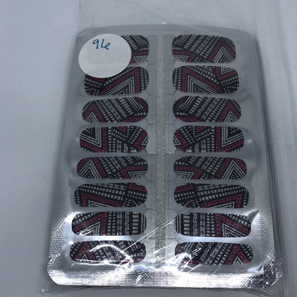 100 % nail Polish Strips sparkle